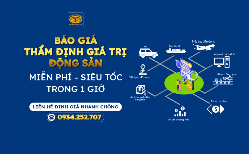  Thời gian - chi phí thẩm định giá trị động sản